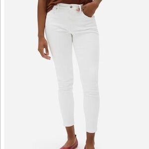 Everlane authentic stretch mid rise crop jean 35